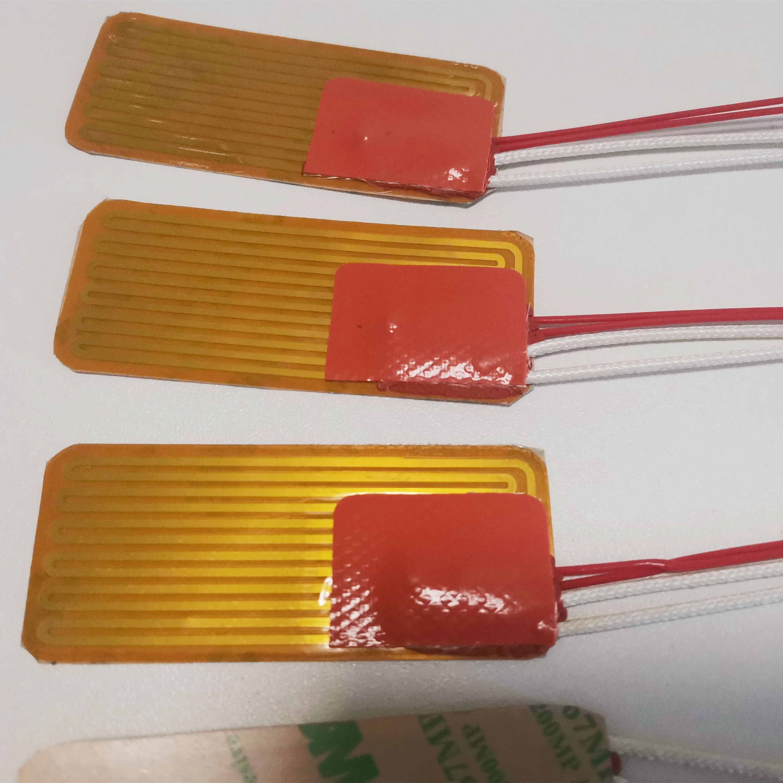 kapton polyimide thin film heating element  PI Heater Flexible Heated Pad 12v 5v 7.2v 24v