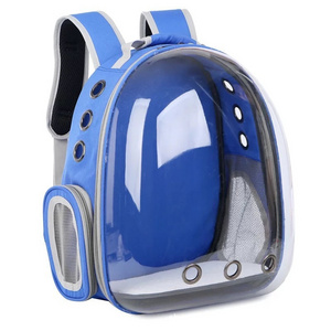 Airline-Approved Ventilate Transparent Capsule Travel Use Cat Backpack Carriers Bag