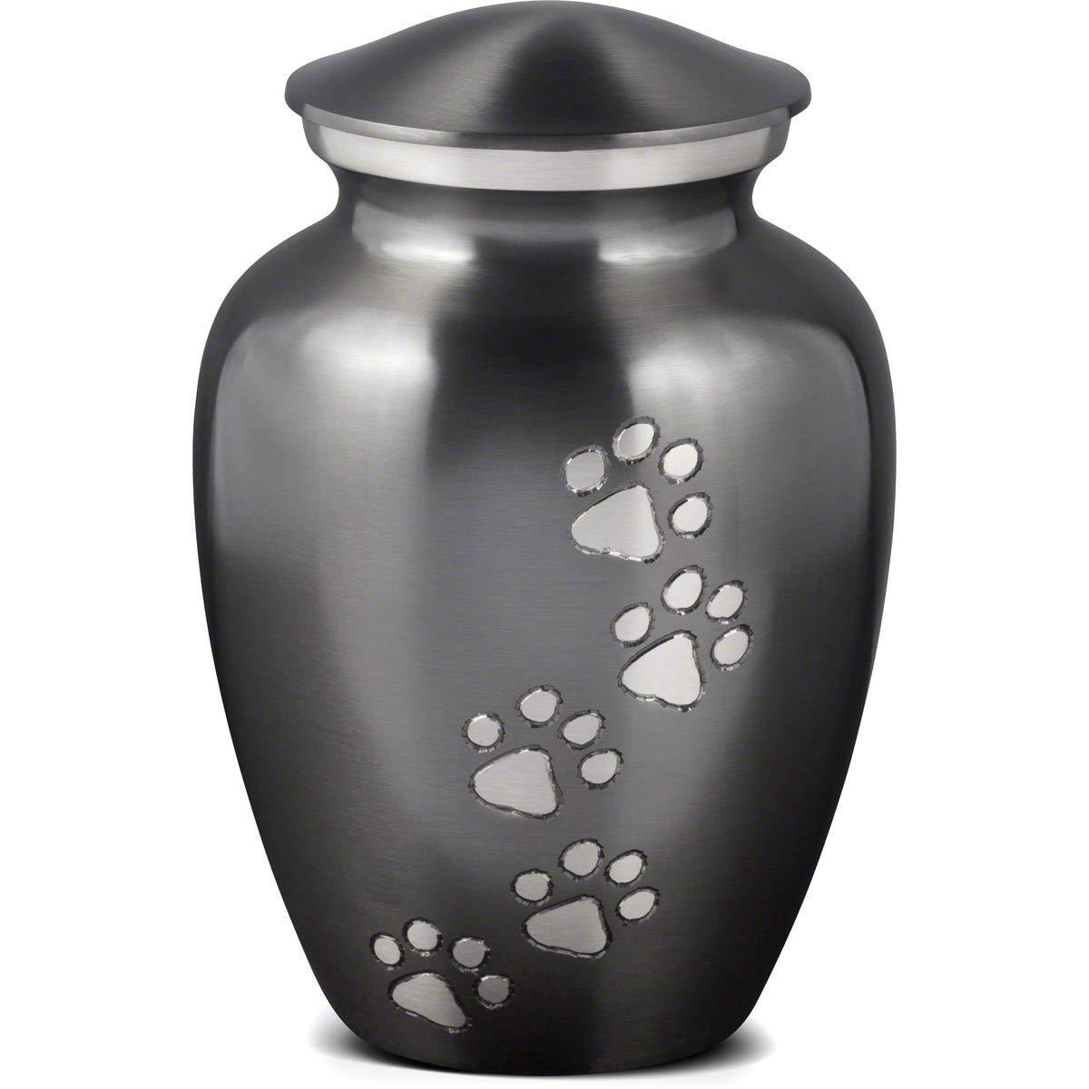 Petdom Pet Cremation Urns And Metal Memorial Cat Dog Pet Urns For Ashes