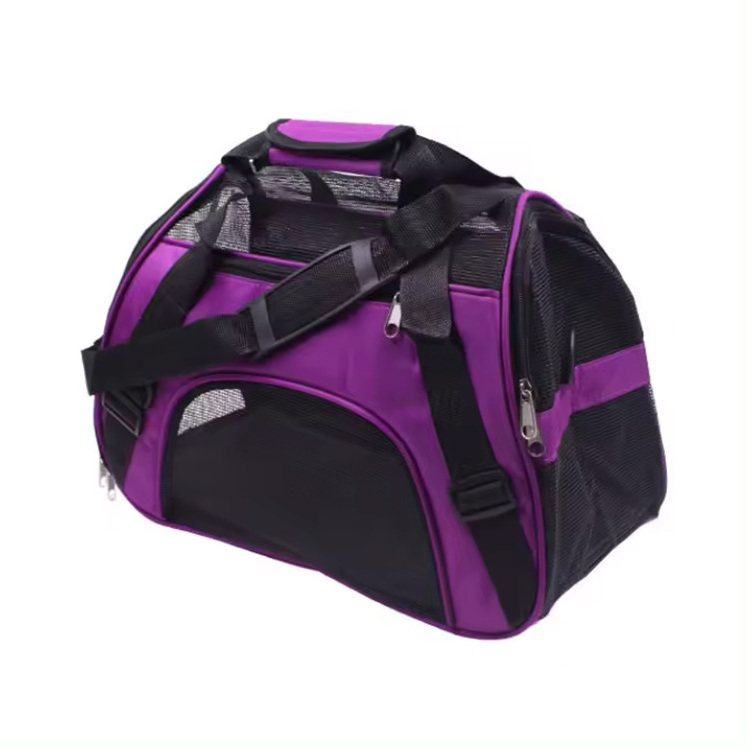 Manufacturer Wholesale Breathable Cooling Travel Foldable Cat Dog Carrier Bag Pet Carrier