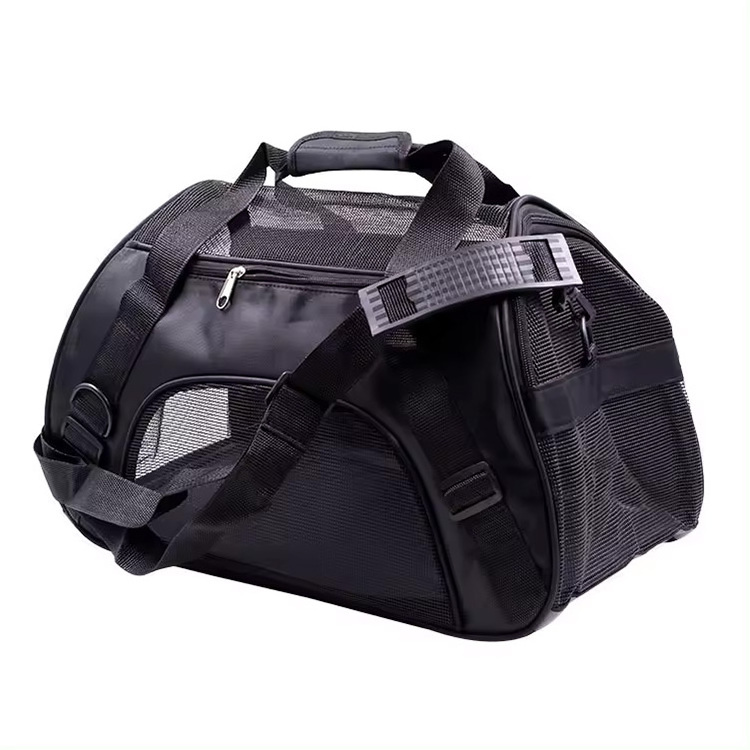 Manufacturer Wholesale Breathable Cooling Travel Foldable Cat Dog Carrier Bag Pet Carrier