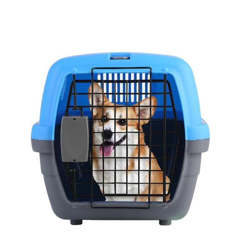 Aviation Plastic Portable Cat Dog Luxury  Air Carrier Cage Airline Approved  Pet Travel Box