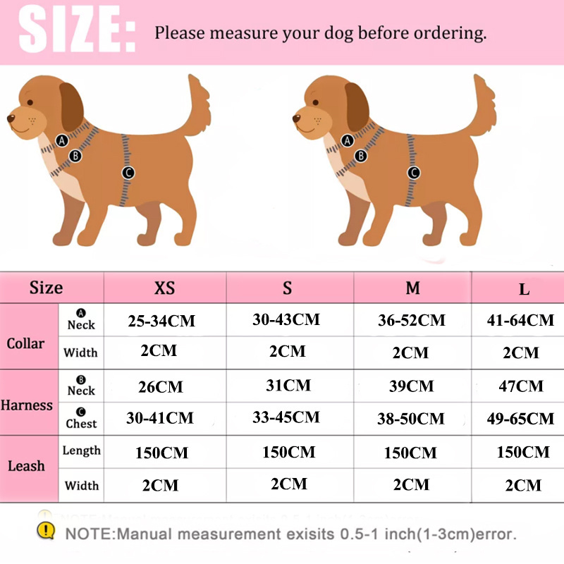 Wholesales Designer Dog Harness Set Pet Accessories supplies Custom Personalized Dog Harness with Matching Leash Collar Poop Bag