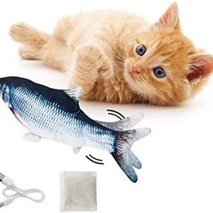 PETDOM wholesale Best Pet Cat Catnip Interactive Chew Electronic Puzzle Dog Fish Toys Supplies cat toy