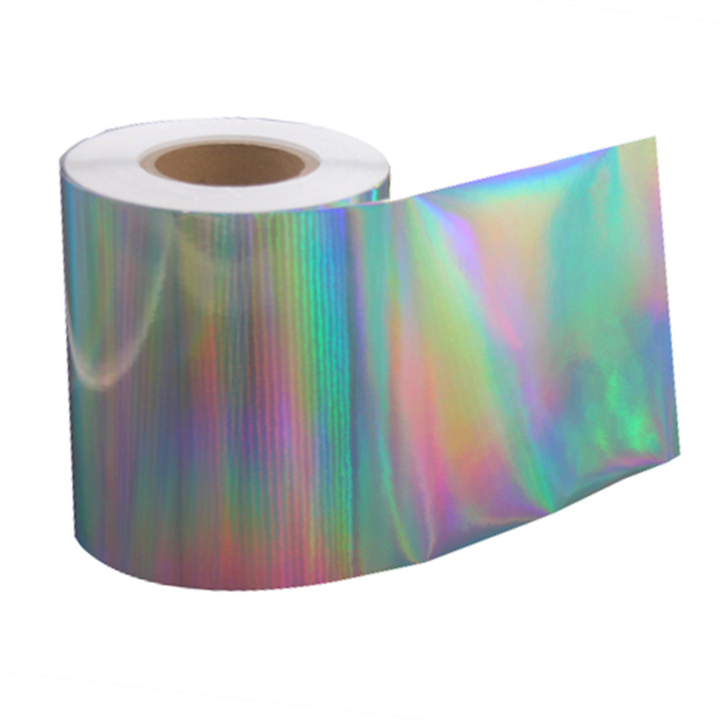 Self adhesive A4 Size Sticky Paper Inkjet Laser Print Self Adhesive Holographic Film Hologram rainbow film for label printing