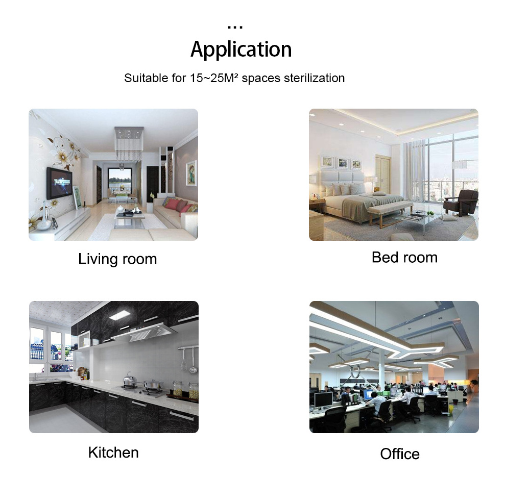 New product ideas 2023 Disinfection Lamp UV-C Light Sterilizer UVC  ultraviolet lamp with Radar Sensor ultraviolet lamp