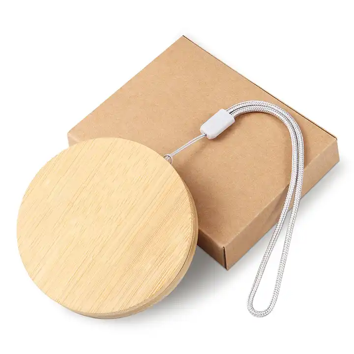 Hot sell Bamboo wood Mini Data Cable Set Storage Box  Quick Charge Multi Function Data Cable Mobile Phone Holder Storage Box