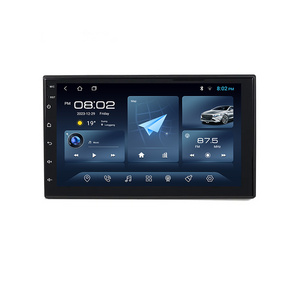 Custom Cheap Good Price 7 inch Android Universal Car Radio 2.5D Screen IPS Screen BT GPS Carplay Car Multimedia Player