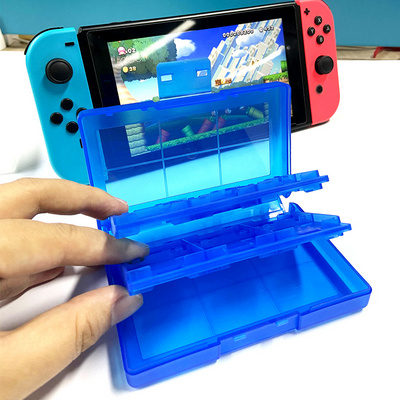 Portable game card Box Storage 24 Cartridge Case Holder For Nintendo Switch NS