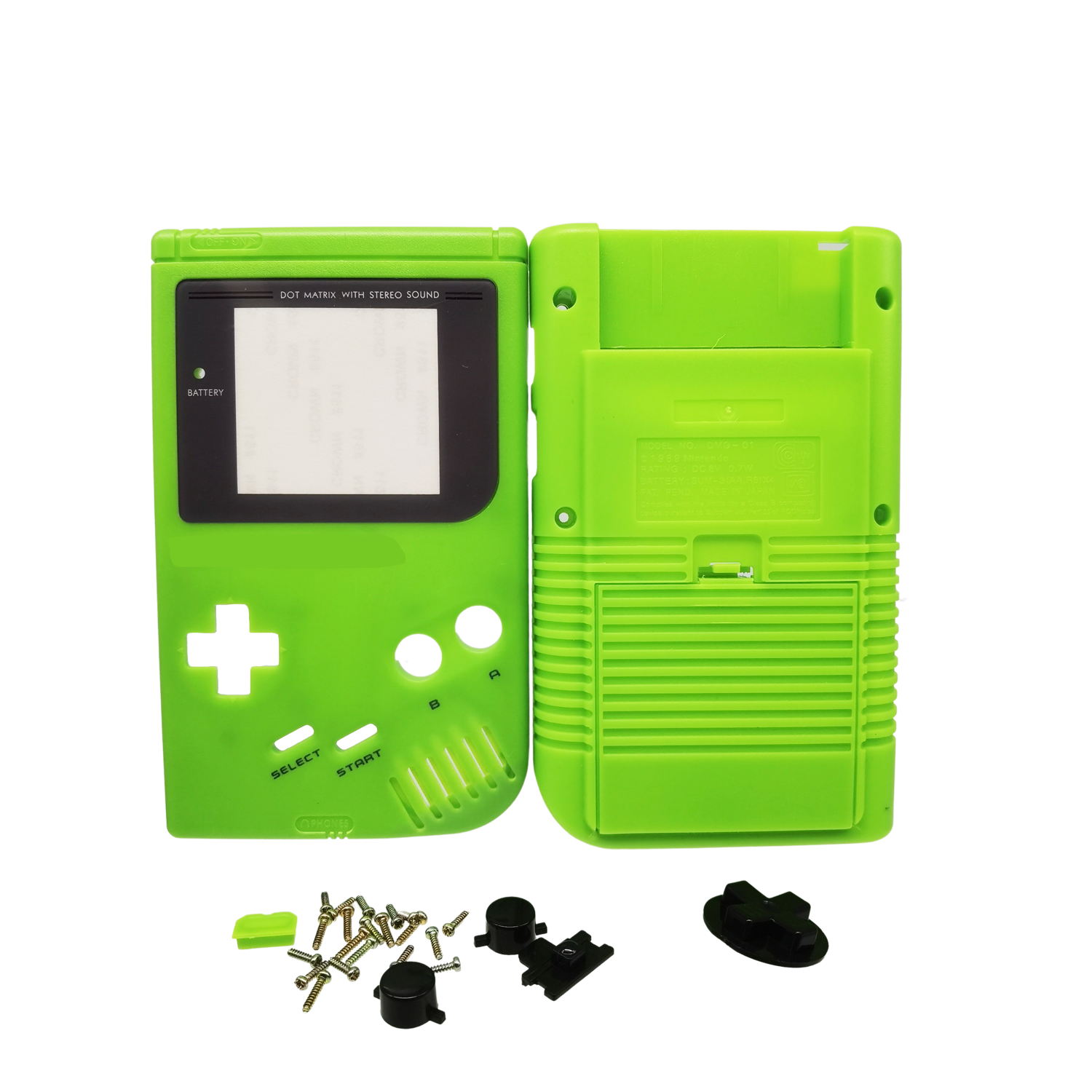 Full Housing Shell Case Cover for Nintendo Gameboy Classic 1989 GB DMG Console light green