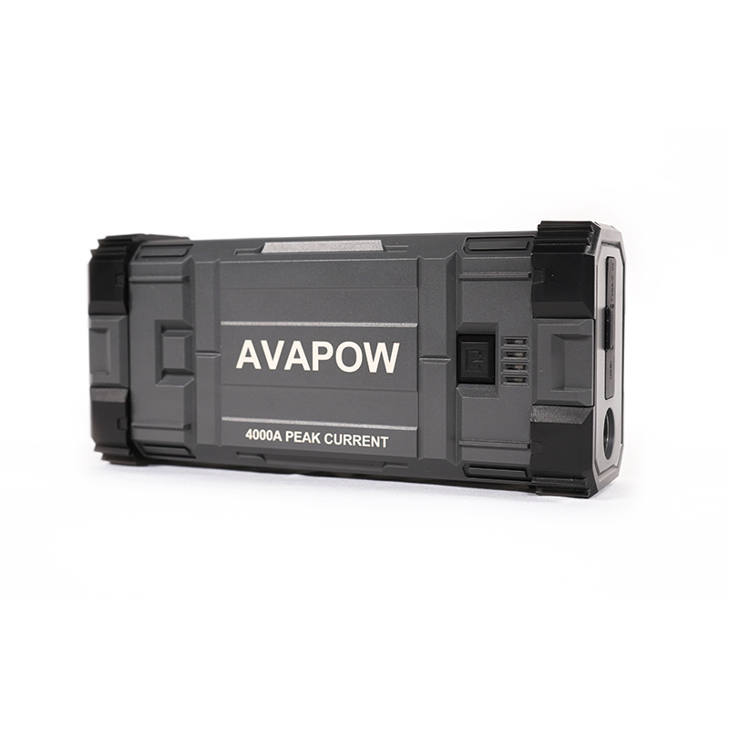 AVAPOW A58  All gasoline / 10L diesel 4000A 71.04wh/19200mAh all 12V jump starter