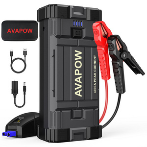 AVAPOW A58  All gasoline / 10L diesel 4000A 71.04wh/19200mAh all 12V jump starter