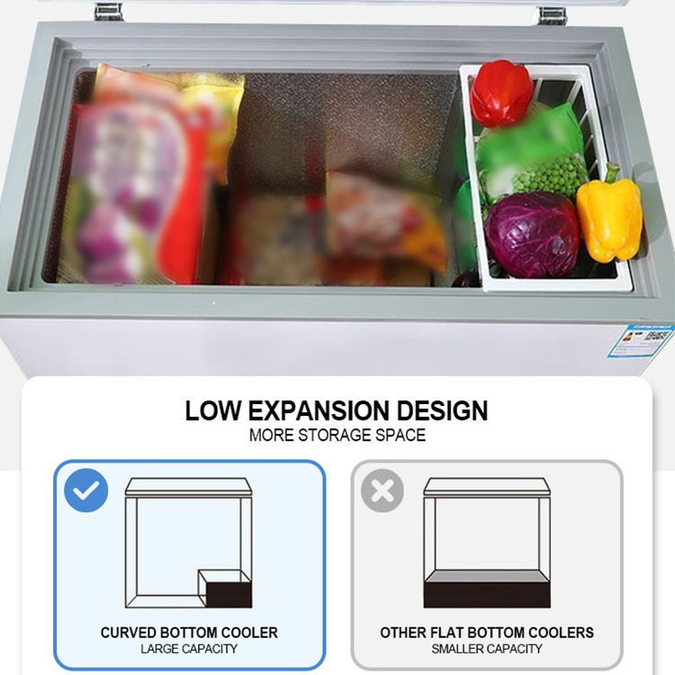 -18 Degree Factory Price Top Open Ultra Low Temperature Deep Freezer