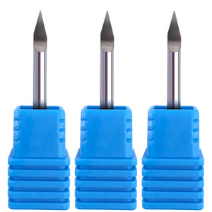 JR151 CNC Cutter Carbide V-type Engraving Router Bits for Stainless Steel Aluminium Wood