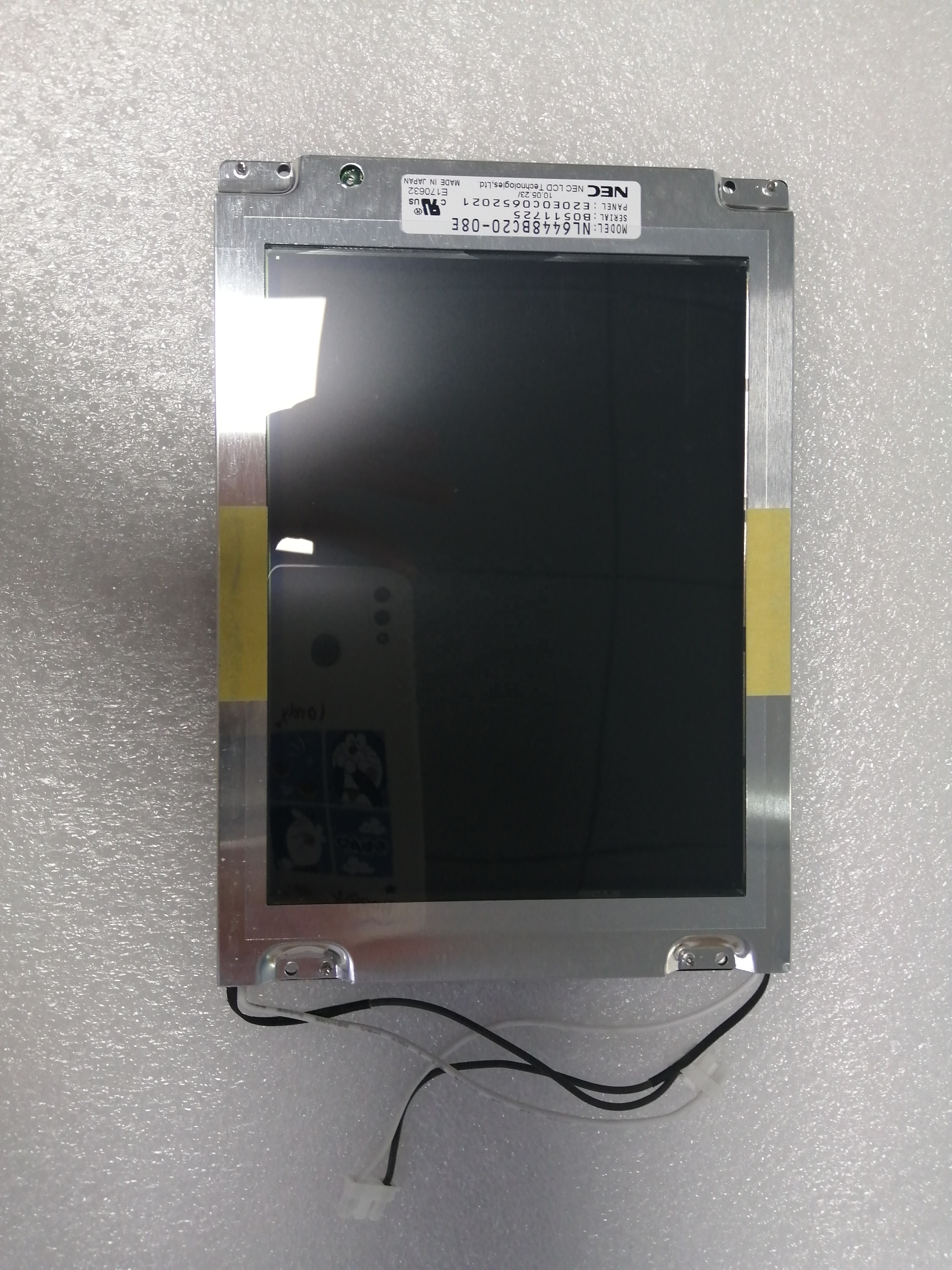 6.5 Inch 640*480  High brightness Lcd For Industrial LCD Display Module   NL6448BC20-08E