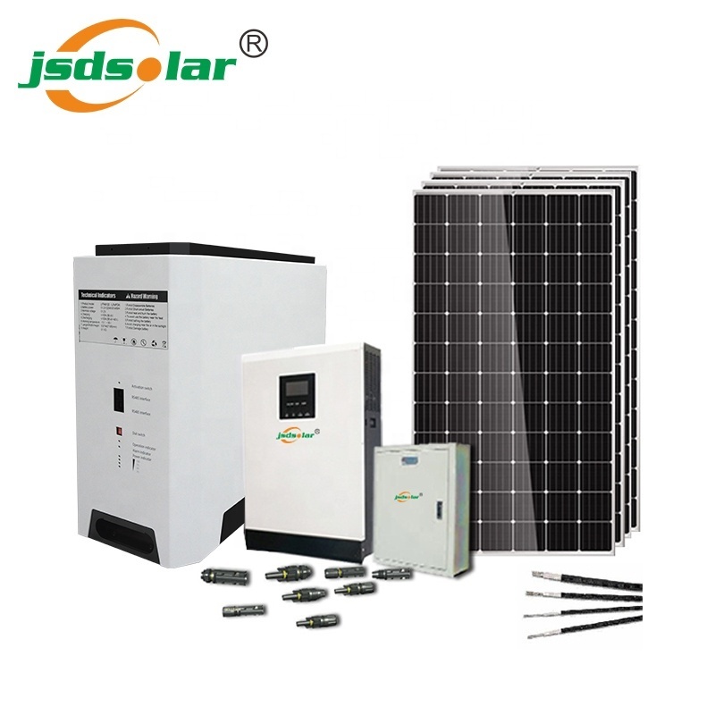 Jinsdon complete solar set 25kw off grid solar kit 220v 25000w solar energy storage system for home use industrial commercial