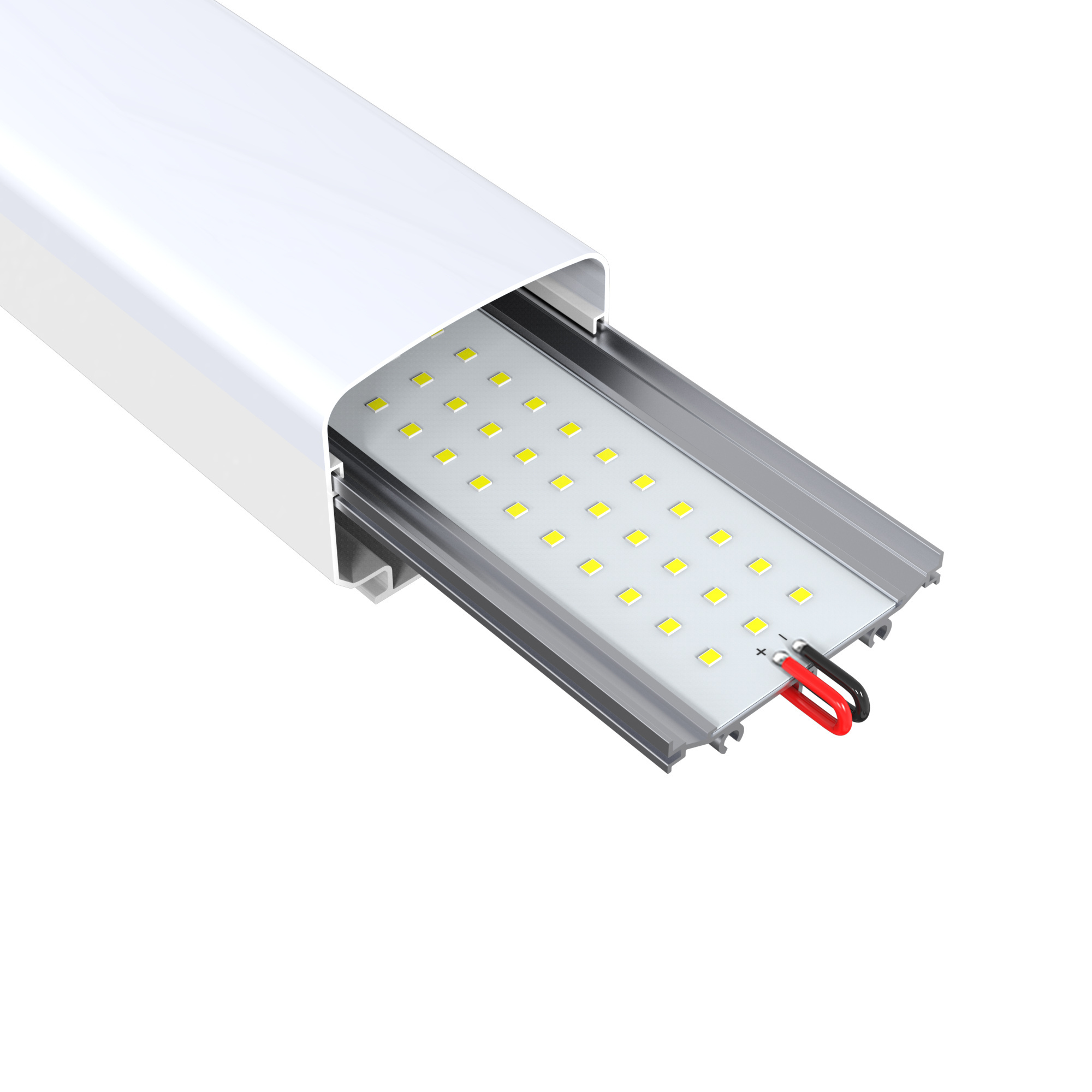 Factory Direct Supply  IP65 Led Tri Proof Tube Light Housing Parking Garage Luminaires