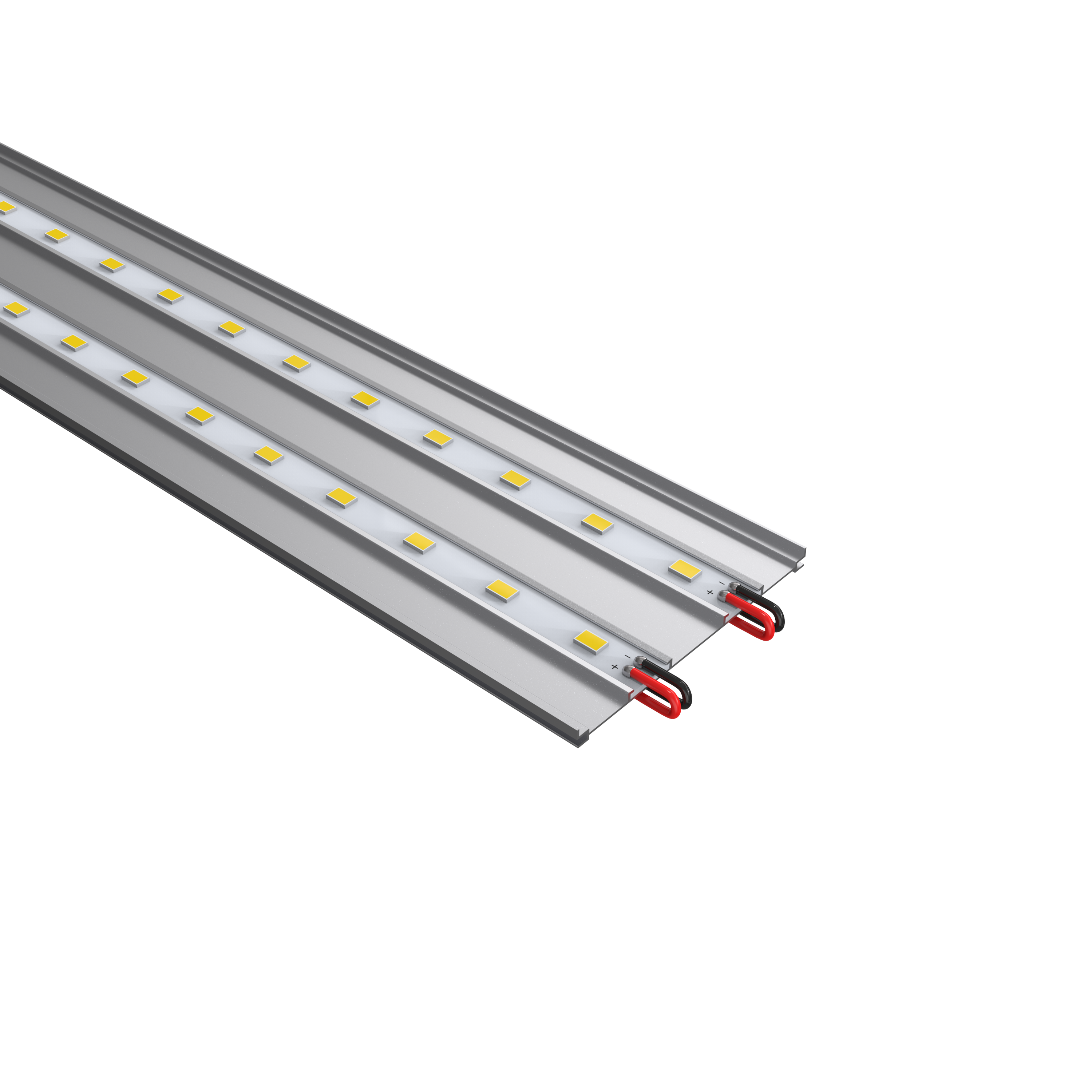 Ip65 Ik10 Tri-proof Light PC Cover 130lm/w For Parking Lot Led Linear Batten