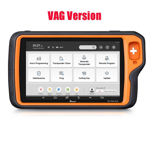 2024 Xhorse VVDI Key Tool Plus VAG Version XDKP02GL for VW, Audi, Seat, Skoda with Free MQB48 License