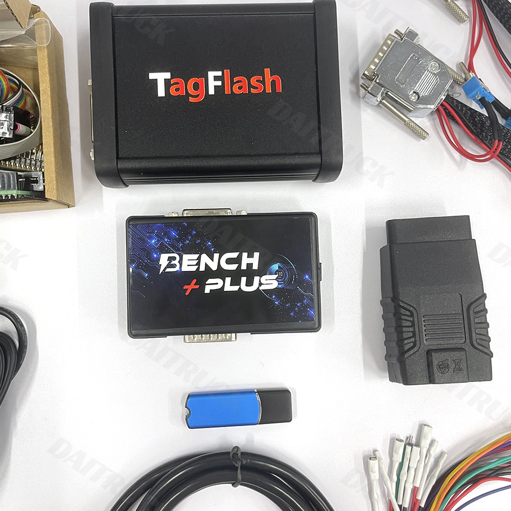 2024 New TagFlash ECU Programmer With Offline Dongle OBD/BENCH/BOOT/BDM/ JTAG Mode Read TCU Car Truck Motorbike Chip Tuning Tool