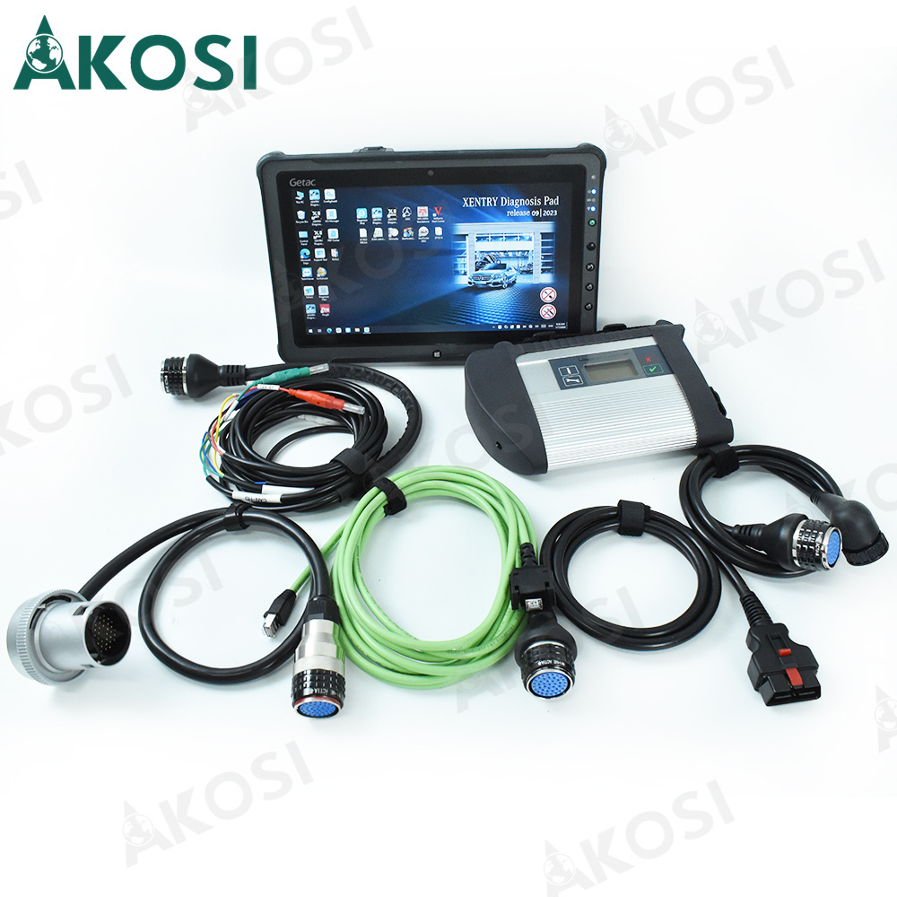 Ready to use F110 tablet+Full Chip MB STAR C4 SD Connect Compact C4 Car truck software Mb star Multiplexer Diagnostic Tool