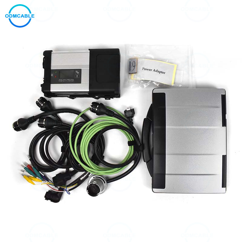 V2023 MB STAR C4 MULTIPLEXER FOR BENZ MB SD CONNECT C4 XENTRY DAS WIS EPC FOR BENZ TRUCK CAR DIAGNOSTIC  WITH CF53 LAPTOP