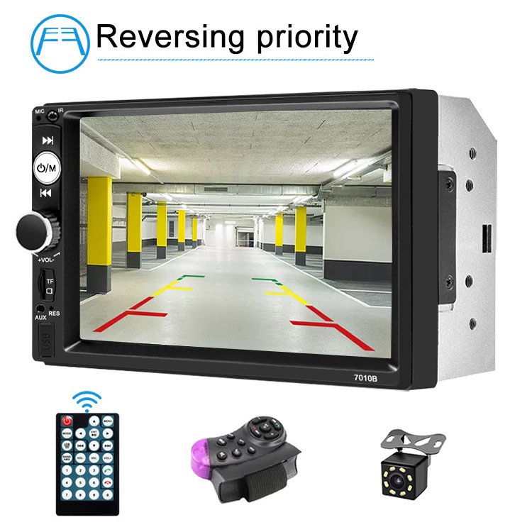 12 V 7 inch car dvd player 480 * 800 IPS AVI car radio stereo video MP4 MP5 tv Android car monitor