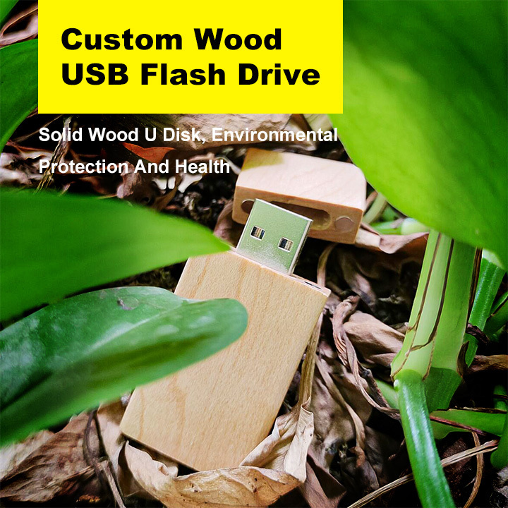 OEM Factory Custom Logo 128GB Wooden USB 2.0 3.0 64GB 16GB 4GB Portable Wood USB Flash Drive