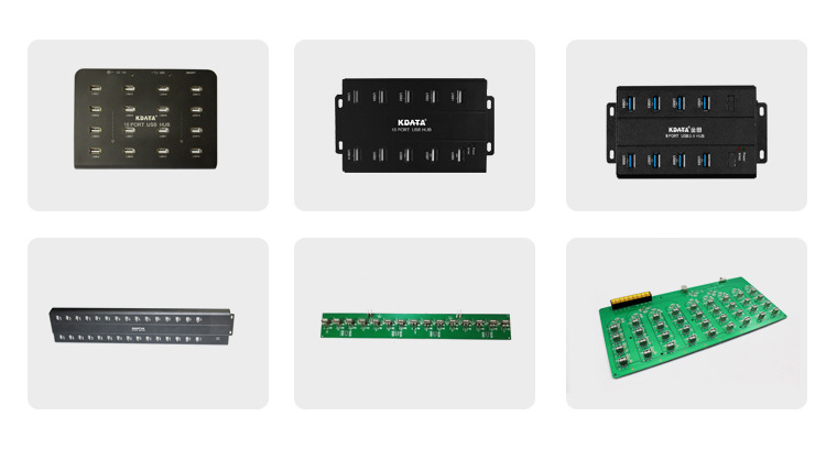 OEM 16 Port USB PCB Board