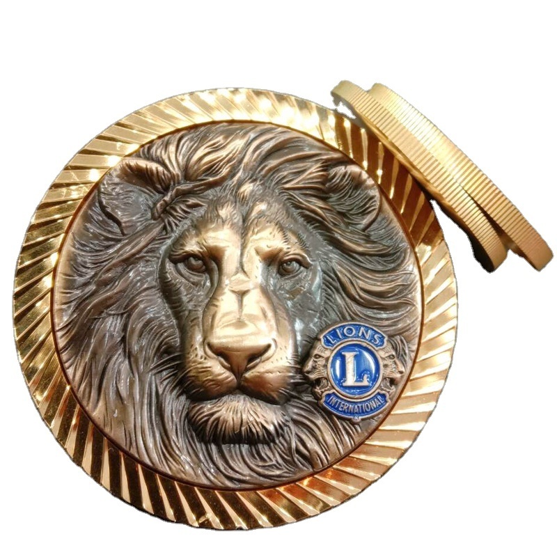 Professional customization of various styles of commemorative coins, MEDALS, trophies plaque advanced car flower craft