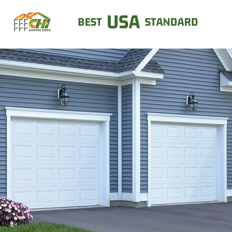 Modern Usa Remote Control 9x9 Aluminum Roll up Sectional Garage Doors for Homes