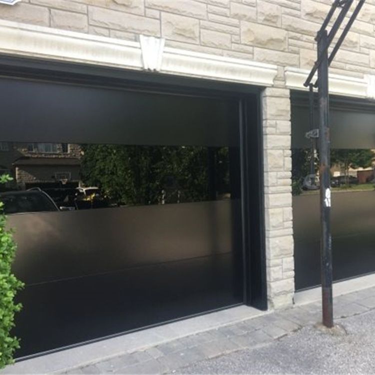 Puertas Seccionales Garaje Sliding Gate Remote Control Modern Garage Single Doors Automatic Garage Door System with Double Track