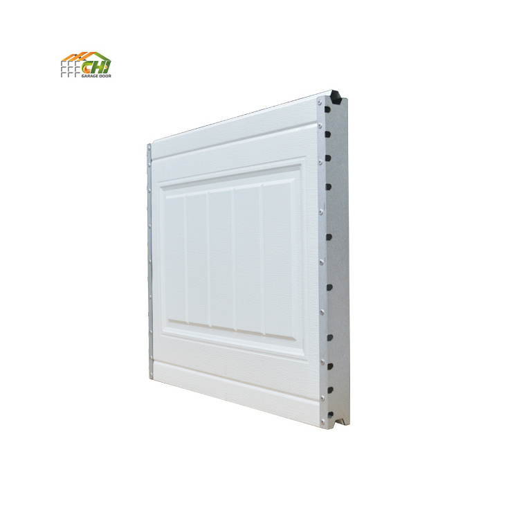 Manufacturer Usa Standard Iron 50mm 2 Inch Single Layer 14x16 Non-insulated Garage Door Panels