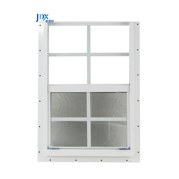 Vertical Opening Aluminum Windows Flush Mount Vinyl Storm Window 24x36 Side Aluminium Top Hung Glass Single-hung Windows