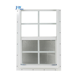 Vertical Opening Aluminum Windows Flush Mount Vinyl Storm Window 24x36 Side Aluminium Top Hung Glass Single-hung Windows