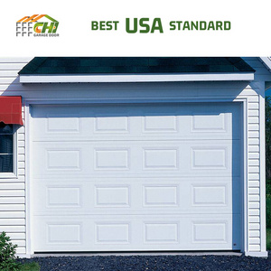 12x10 Double Car Garage Door 16x7 Aluminium Batten Panel Garage Doors for Houses