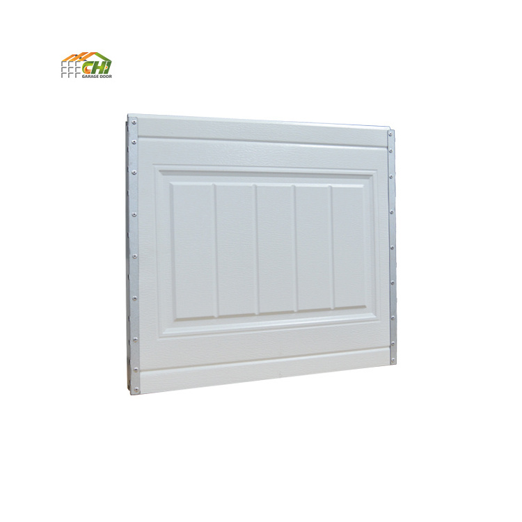 Manufacturer Usa Standard Iron 50mm 2 Inch Single Layer 14x16 Non-insulated Garage Door Panels