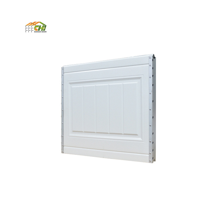 Manufacturer Usa Standard Iron 50mm 2 Inch Single Layer 14x16 Non-insulated Garage Door Panels