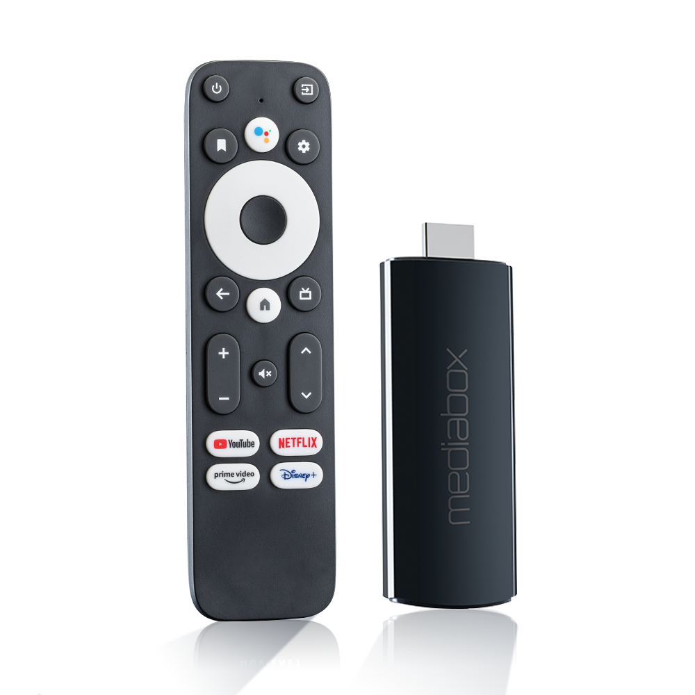 4K HDR ATV AV1 Streaming Media Player TV Box Ultra HD 1G 8G WIFI Google Assistant BT Remote ATV Android TV Stick