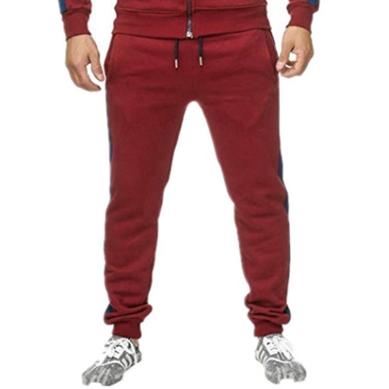 Custom men sweatsuit set tracksuit jogging sweatsuit men's casual zipper hoodies sportswear tracksuit