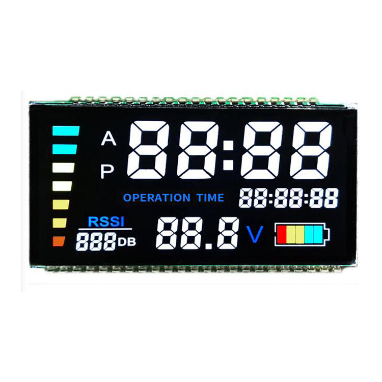 Custom lcd screen 7 segment lcd display VA TN HTN STN FSTN customized lcd display for electricity meter