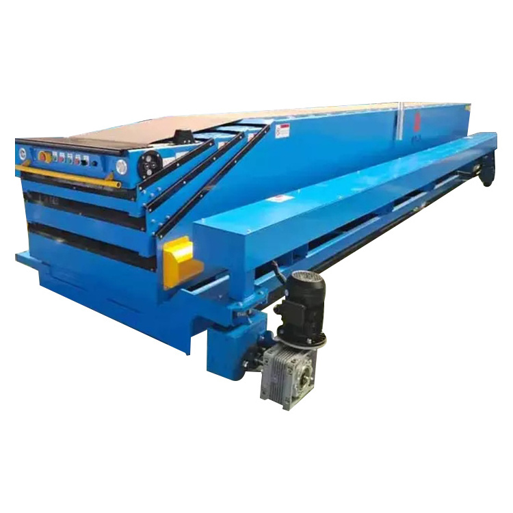 Customization Unloading System Motorized Movable Truck loading Belt Conveyor With Counter