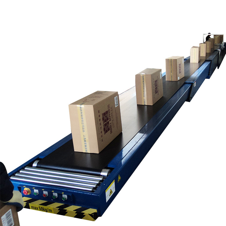 Factory Price Portable Loading Unloading Telescopic Automatic Warehouse Truck Loading Conveyor System