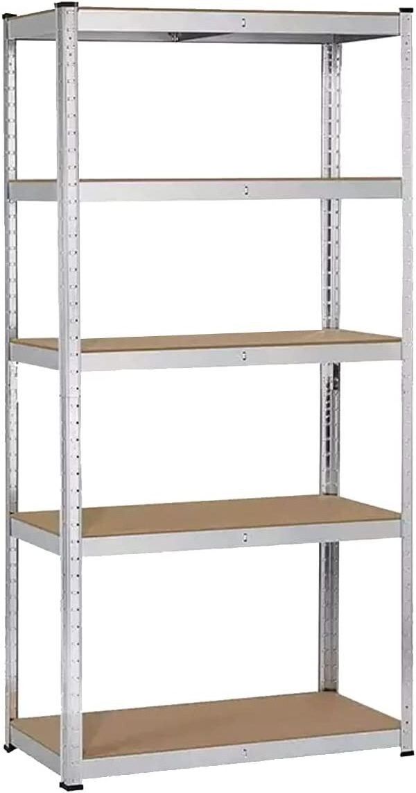 Boltless Heavy Duty 5 Tier Racking Shelf for Garage Storage