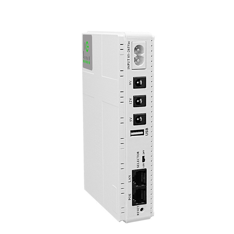 Mini UPS for Wifi Router DC Backup power supply MINI UPS router Optical Cat Built-in adapter POE 5V 9V 12V