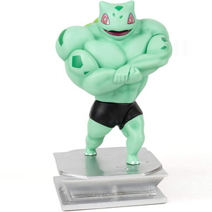 Anime Action Figure GK Bulbasaur Figure Statue Figurine Bodybuilding Series Collection Birthday Gifts PVC