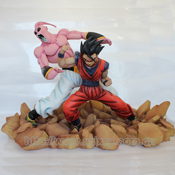 custom small and life size dragonball z statues