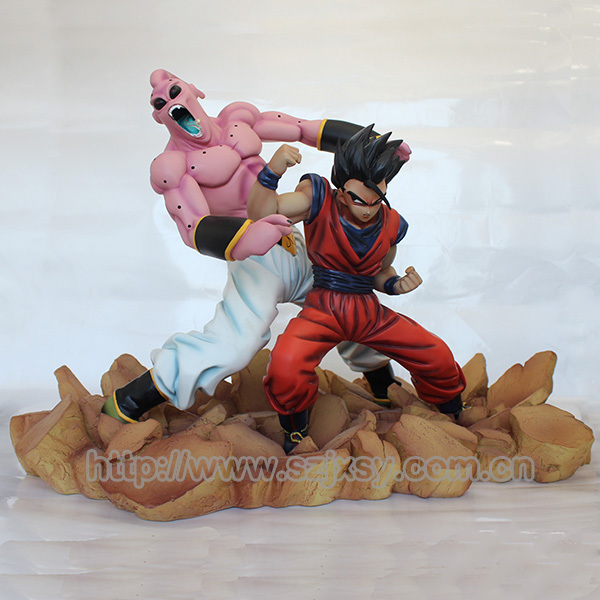 custom small and life size dragonball z statues