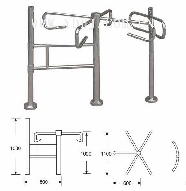 Best Selling And Cheap Supermarket Equipment Entrance and Exit Gate Import And Export Device For Warehouse