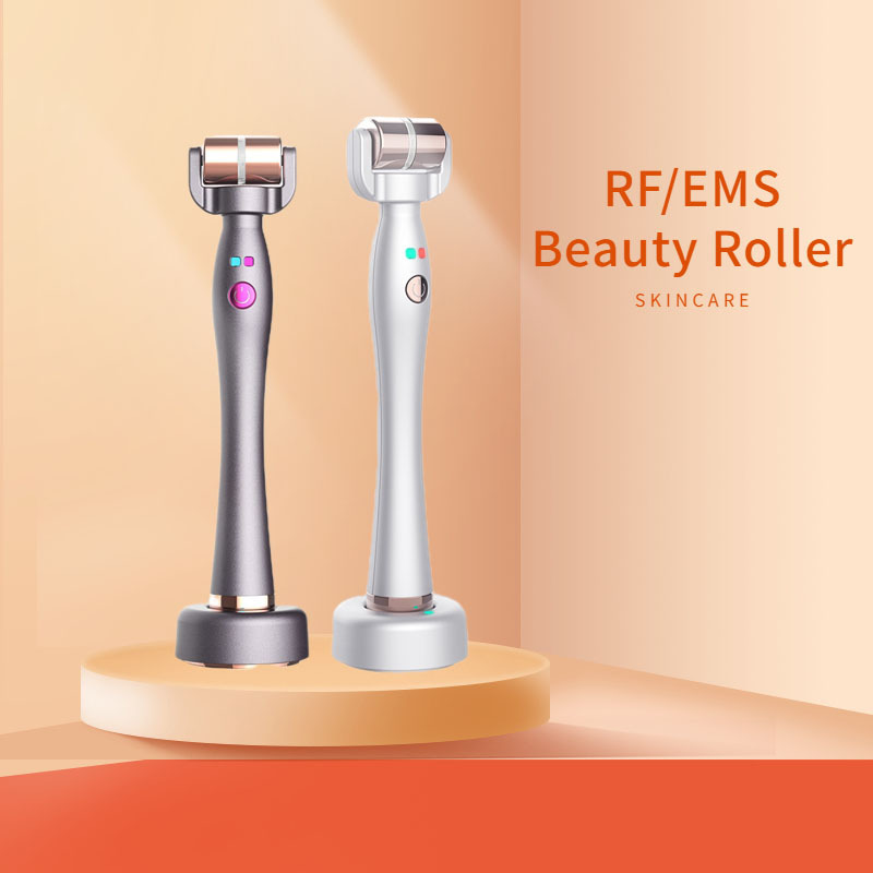 RF Eye Beauty Instrument EMS beauty Roller Ion Device Eye Bags Dark Circles Remover  Fine Lines Wrinkles Removal Face Lift